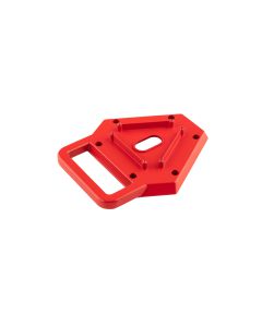 Elite Base Handle Plate Red Fits DL36R Delta Light DL36RBHPR