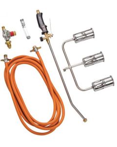600mm Triple Head Gas Torch With Regulator GT6003