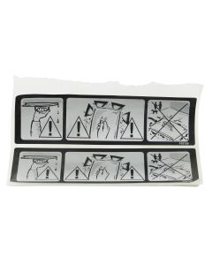 Wagner Earlex Wallpaper Stripper Steamplate Sticker