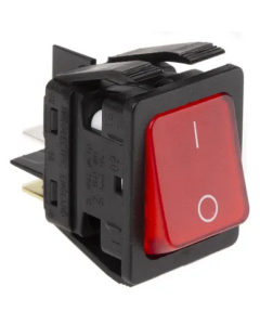 Wagner Earlex Wallpaper Stripper 2 Gang Illuminated Red Rocker Switch