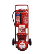 Mobile Fire Point Trolley Dry Powder & Water Extinguishers FPT6
