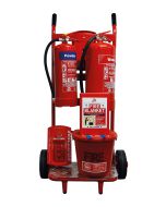 Mobile Fire Point Trolley Dry Powder & Water Extinguishers FPT6H